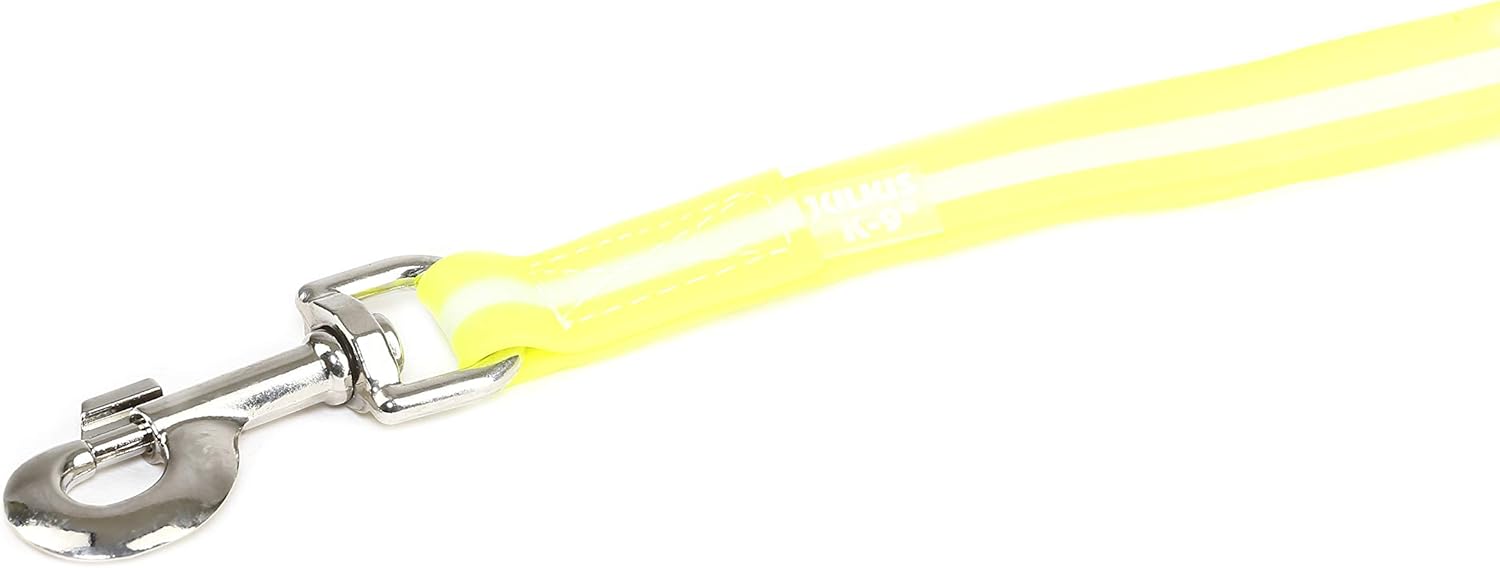 Julius-K9 IDC-Lumino Phosphorescent Leash with Handle, 19 mm x 2 m, Sun - Image 5