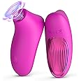 Sucking Vibrator Female Sex Toys, Boditoge Clitoral Vibrators Rose Sex Toys for Women with 10 Suction & Vibrations Modes, Powerful Quiet Clitoris Nipple Stimulator Adult Toys for Women Couple