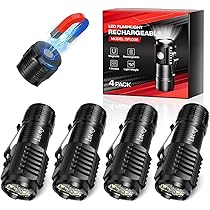 Three-Eyed Monster Mini Flash Super Power Flashlight, German Thumb