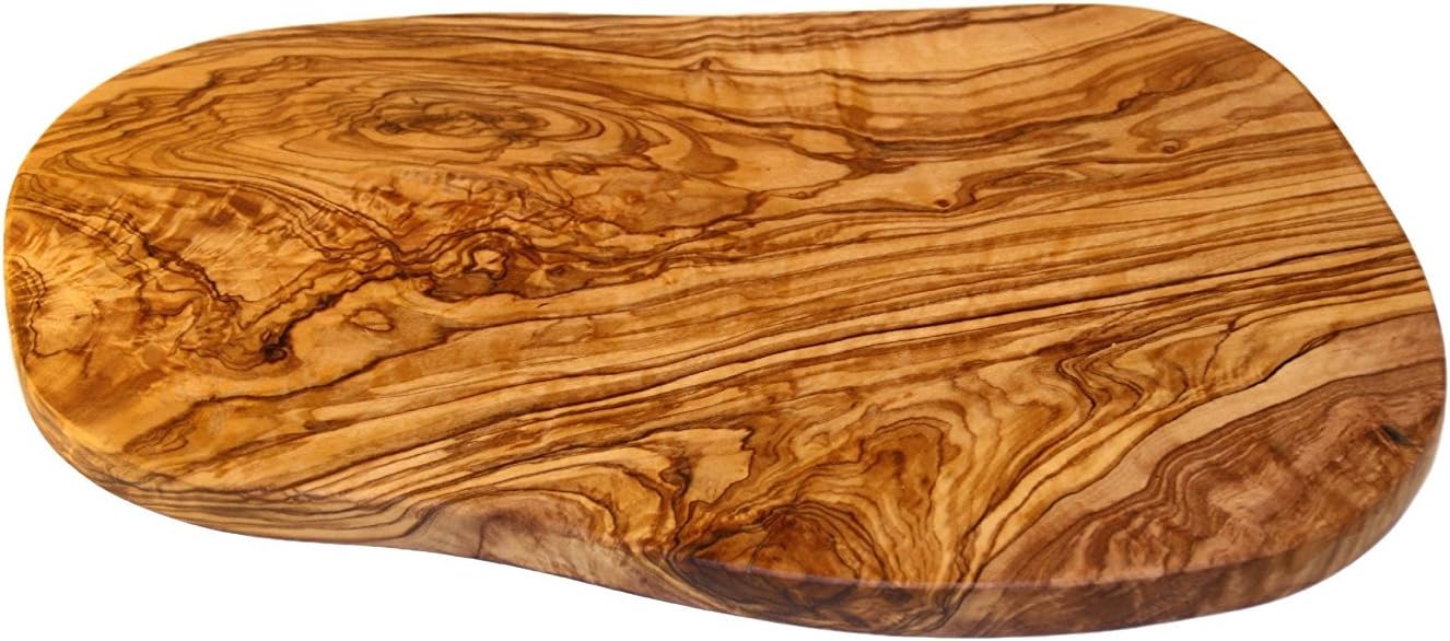 Cucina Priolo - Unique Natural Handcrafted Olive Wood Cheese Board/Cutting Board