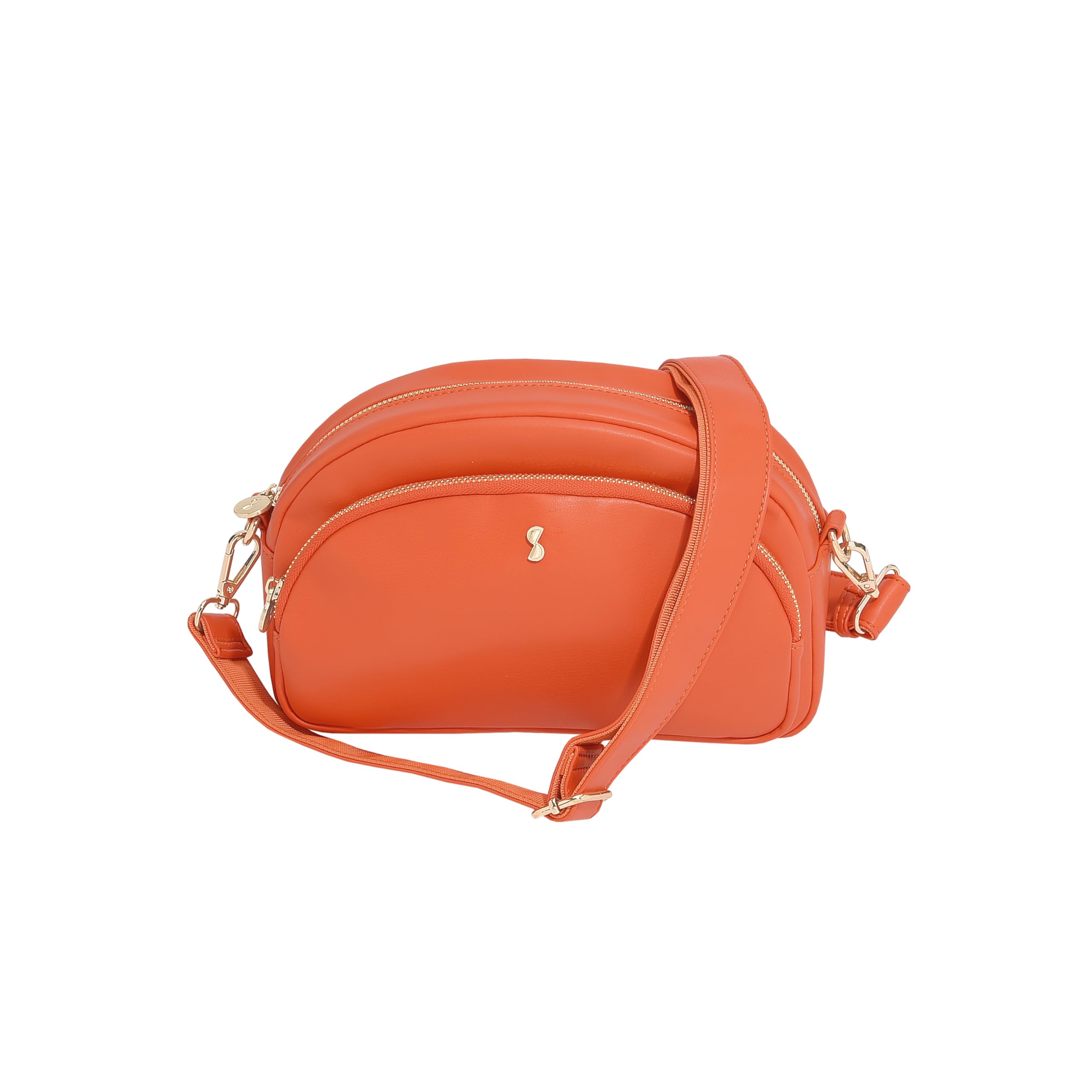 Stackers Orange Cross Body Bag