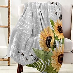 Fleece Blanket Throw Lightweight Super Soft Cozy