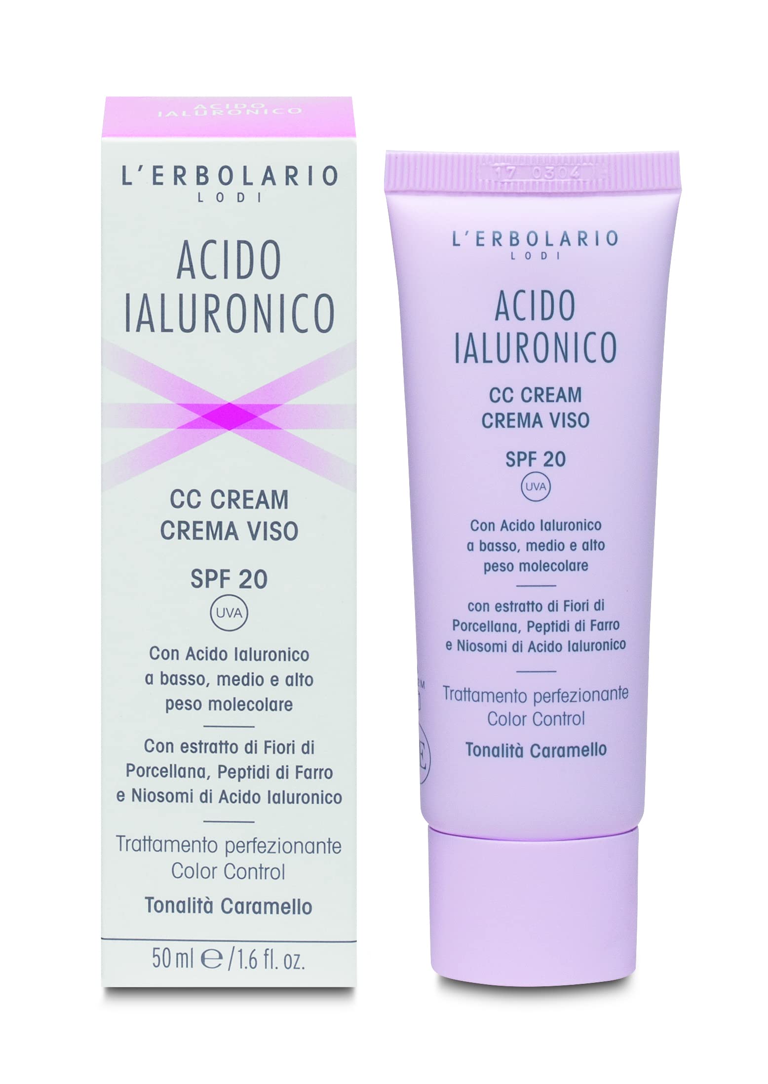 L'Erbolario CC Cream Caramel Tone SPF 20 50 ml