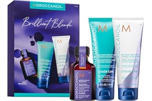 Moroccanoil Brilliant Blonde Anti-Brass Discovery Set