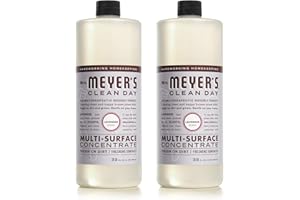 MRS. MEYER'S CLEAN DAY Multi-Surface Cleaner Concentrate, Use to Clean Floors, Tile, Counters, Lavender, 32 fl. oz - Pack of 2