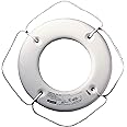 Jim-Buoy HS-30 W Hard Shell Series Life Ring - 30", White