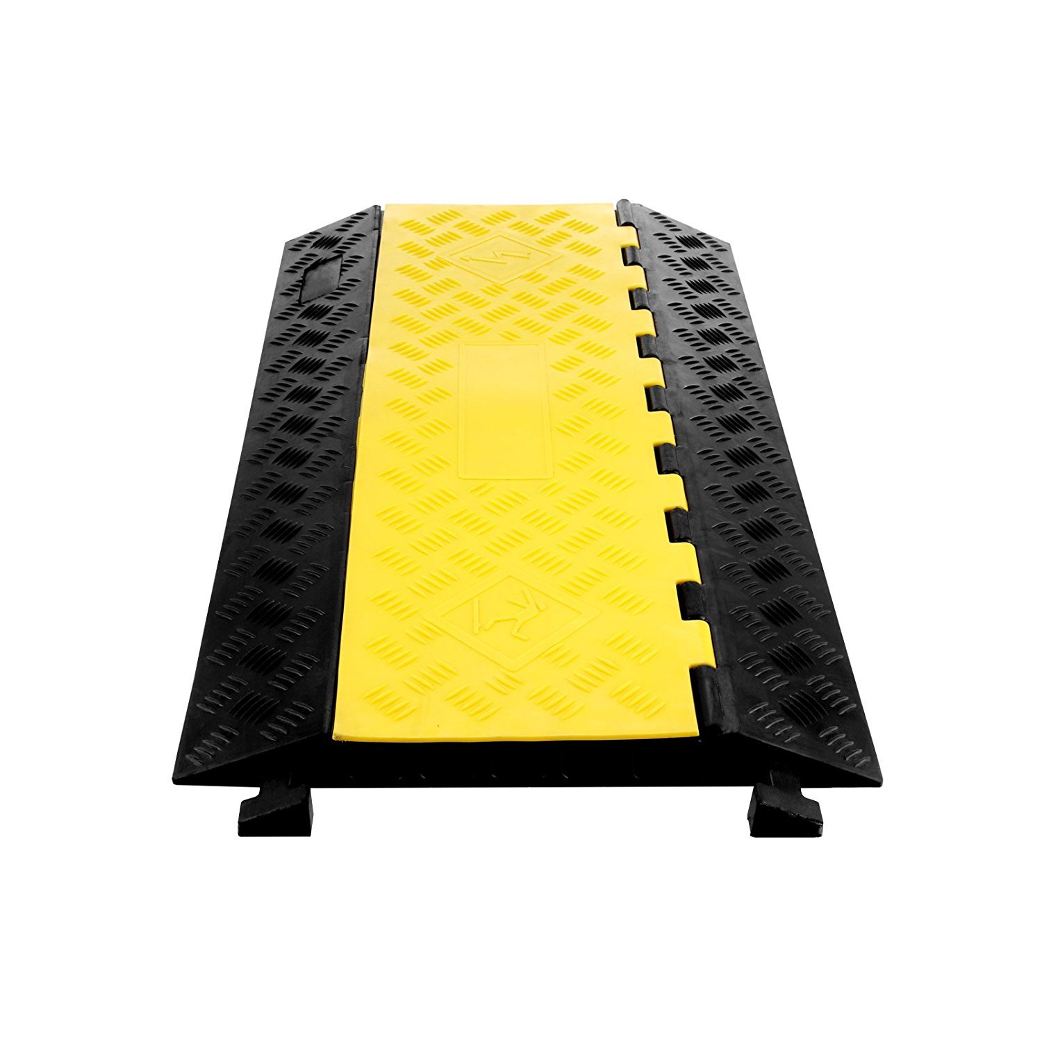 Rubber Cable Ramp Used Happybuy 5 Channel Cable Protectors Extreme Rubber Cable Ramps 18000lbs ...