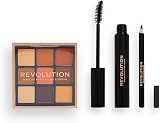 Makeup Revolution Into The Bronze Eye Set Gift Palette Eyeliner Mascara view 3