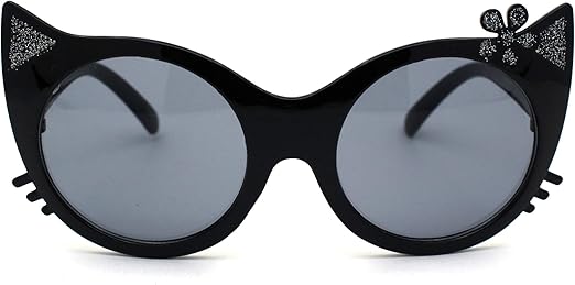 flower cat eye sunglasses