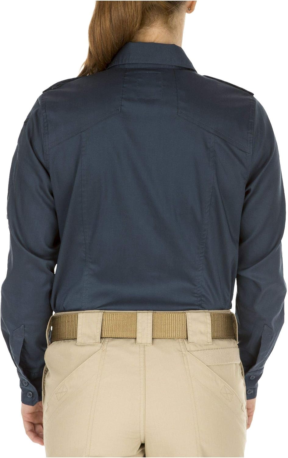 5.11 Tactical Women's Spitfire Shooting Shirt, Flex-Tac Canvas, Teflon Finish Fabric, Style 62377: Clothing