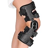FocuBoody OA Unloader Knee Brace, Support for Arthritis Pain, Osteoarthritis, Cartilage Defect Repair, Avascular Necrosis, Bone on Bone Knee Joint Pain and Degeneration Medial Inside (Right Leg)
