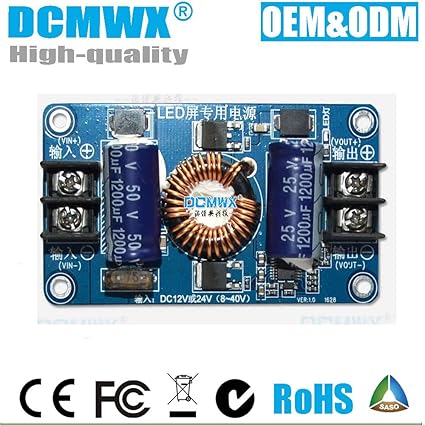 Amazon Com Dc 12v 24v To 9v Step Down Power Converter Car