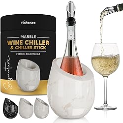 Homeries Marble Wine Chiller Bucket - Wine