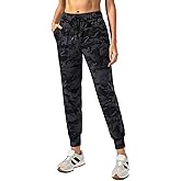 SANTINY Women's Joggers Pants Pockets Drawstring Running Sweatpants for Women Lounge Workout Jogging