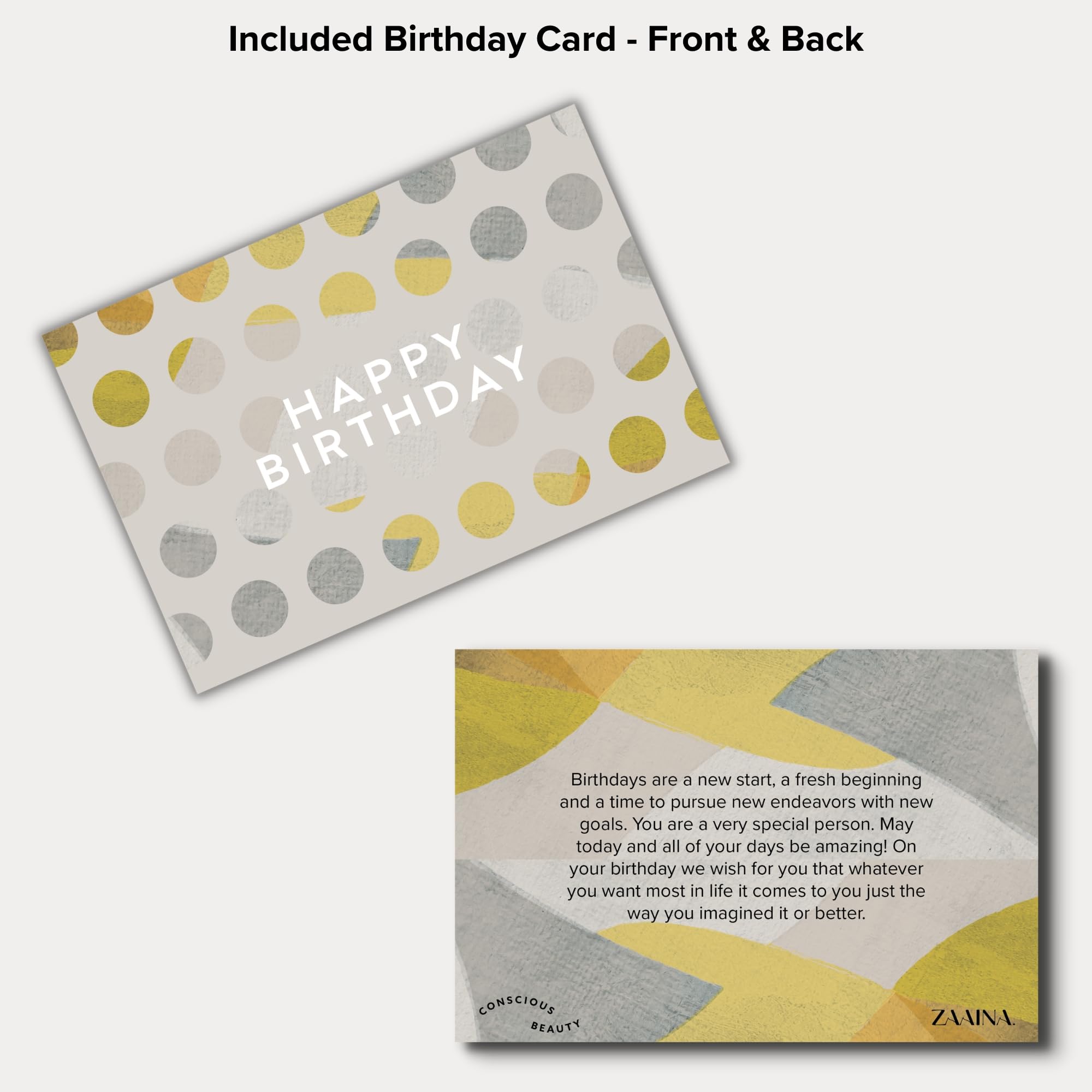 Birthday Gift Set for Women - Handmade in USA, Bath and Body Gift Set for Her, Relaxing Spa Kit Package, Self Care Gift Basket for Mom, Wife Friend Sister, Pampering Home Spa Kit for Woman by ZAAINA