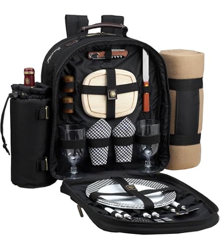 Amazon.com: Picnic at Ascot Original Equipped 4 Person  display picture 2