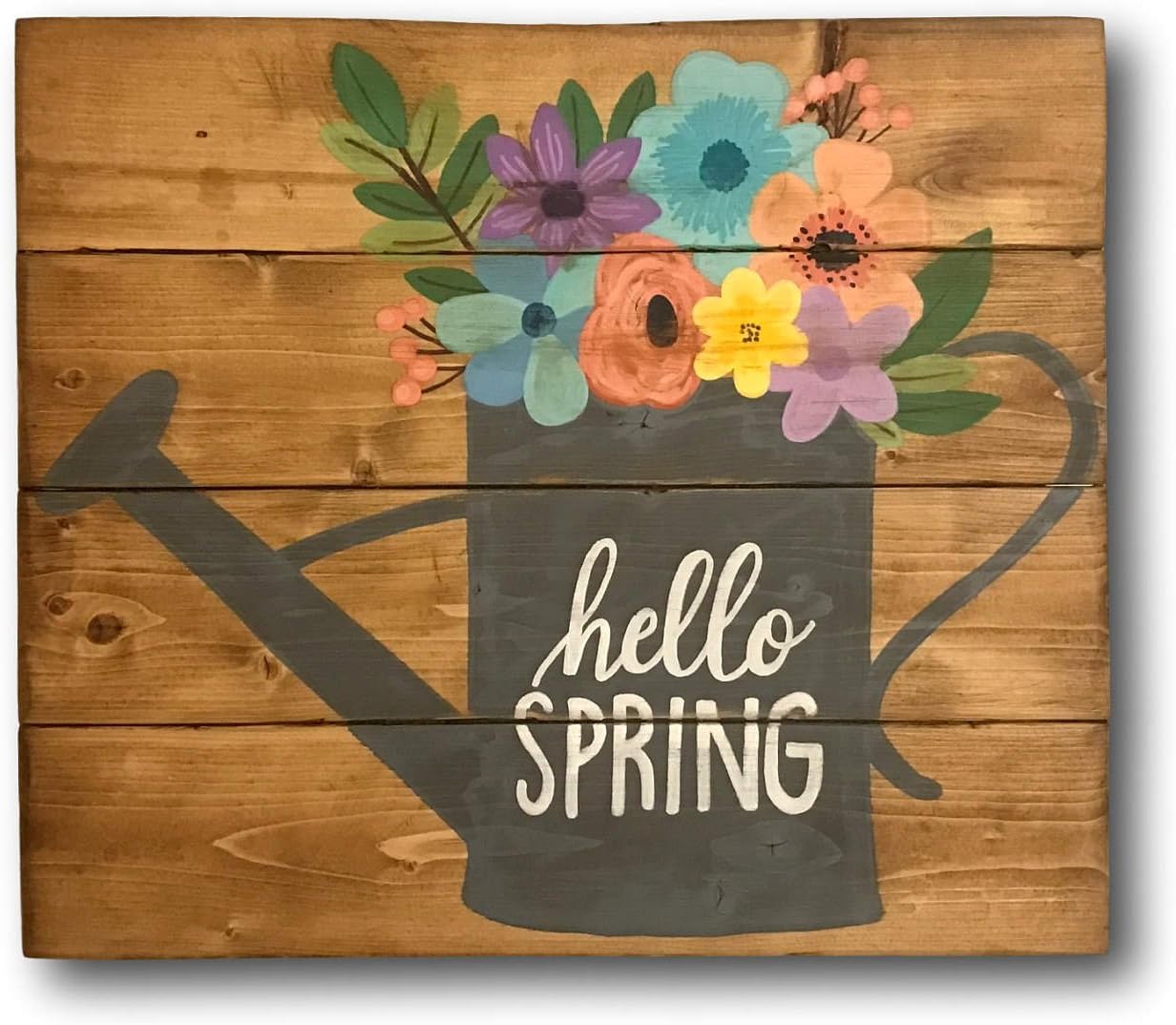 Letrero de la Puerta Delantera de Hello Spring, Señal de ...