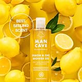 ManCave Ultra-Premium Shower Gel Gift Set 4 x 500ml Vegan Fragrances view 4