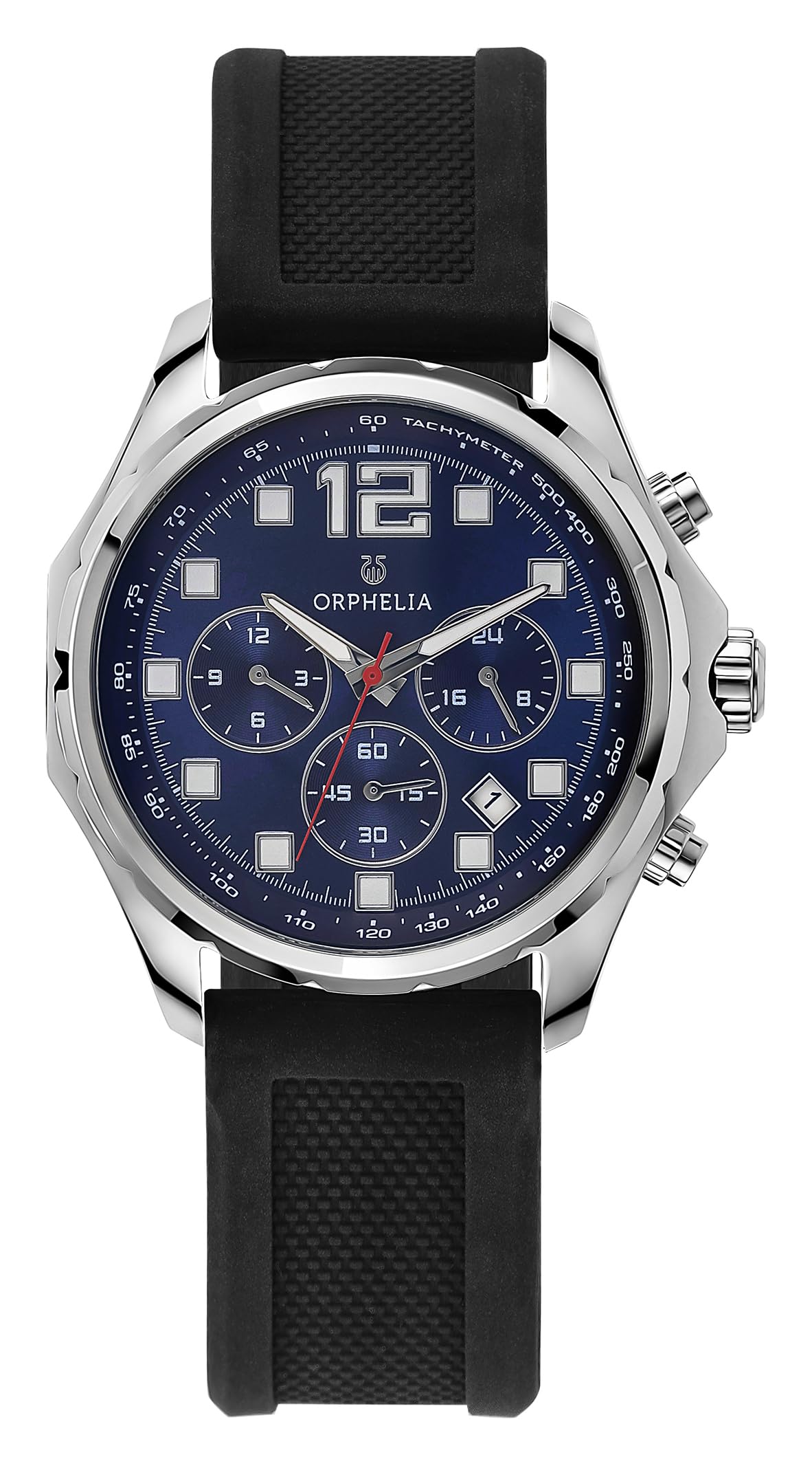 Orphelia Mens Quartz Watch, Chronograph Display and Plastic Strap OR86700
