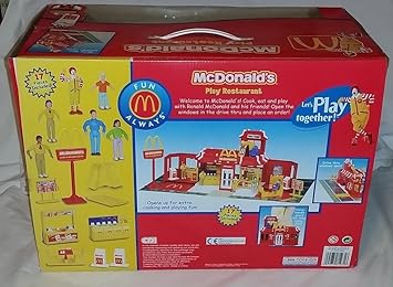 play doh mcdonald's restaurant