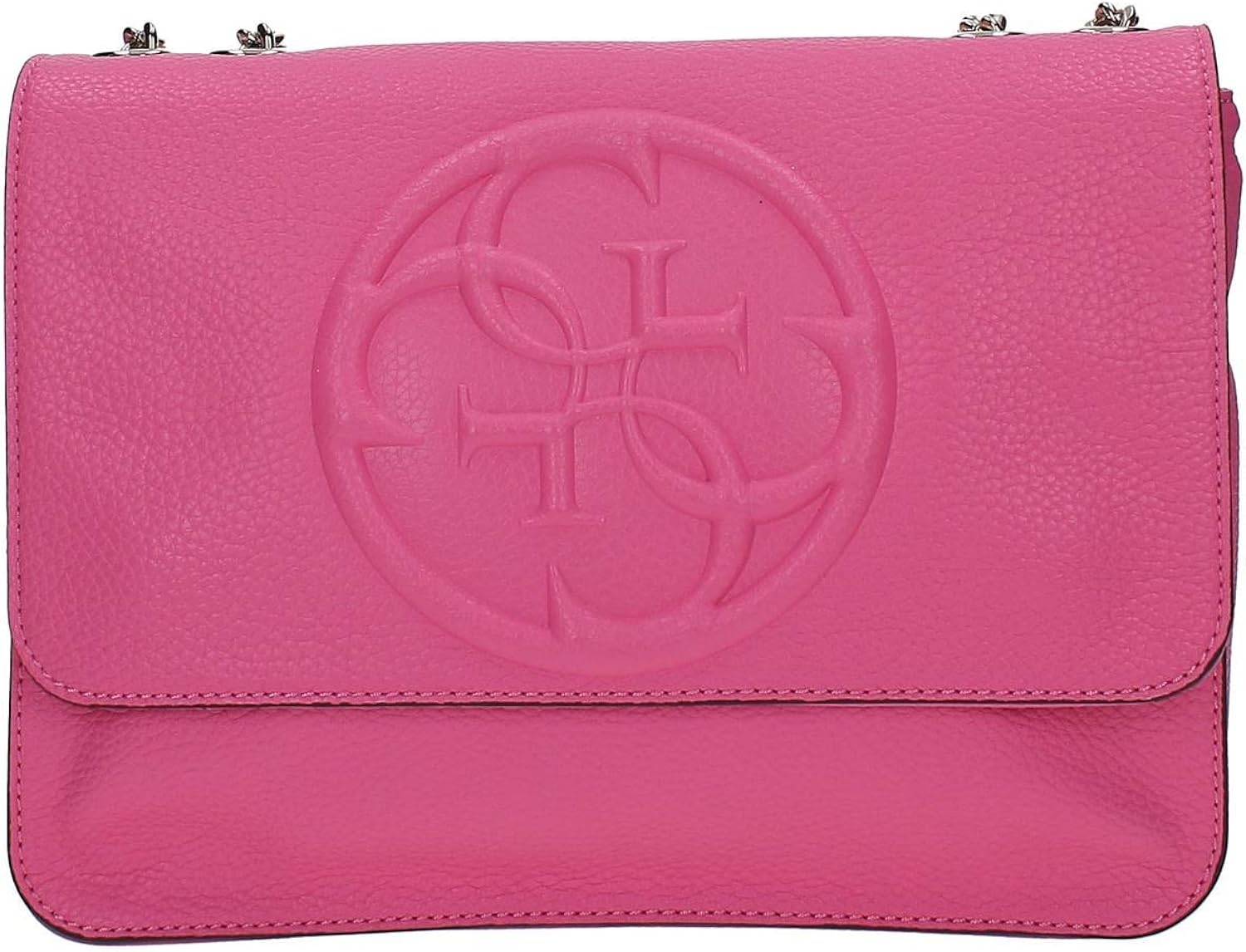 guess hot pink bag