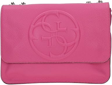 hot pink guess purse