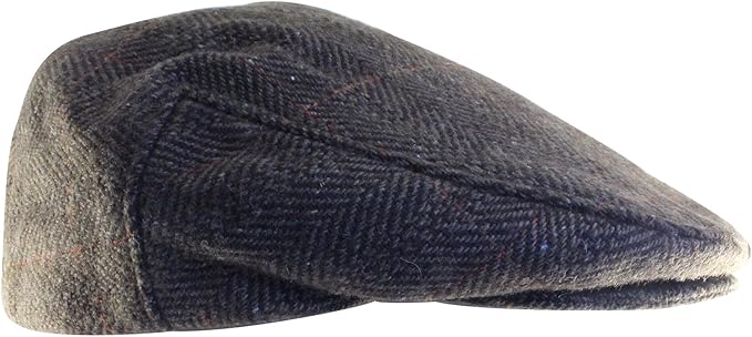irish rainbow tweed cap