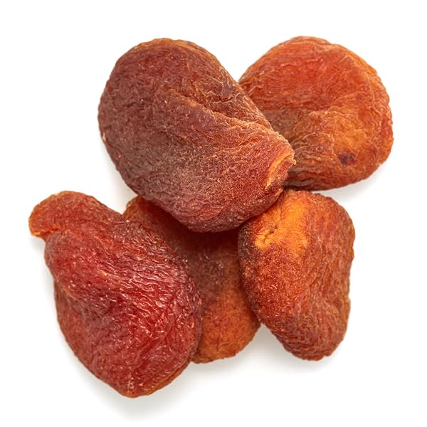 ELAN ORGANIC SUN-DRIED APRICOTS, 7 OZ, DRIED FRUITS, NO SULPHITES, NO SUGAR ADDED, NON-GMO, VEGAN, GLUTEN-FREE, KOSHER, NATURALLY SWEET SNACKS, TURKISH APRICOTS