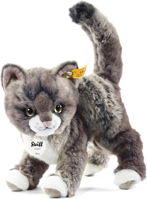 Steiff Kitty Cat, Grey/Beige (099335 