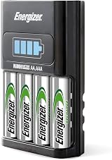 Energizer Recharge Pro Battery Charger for AA and AAA with 4 Batteries view 1