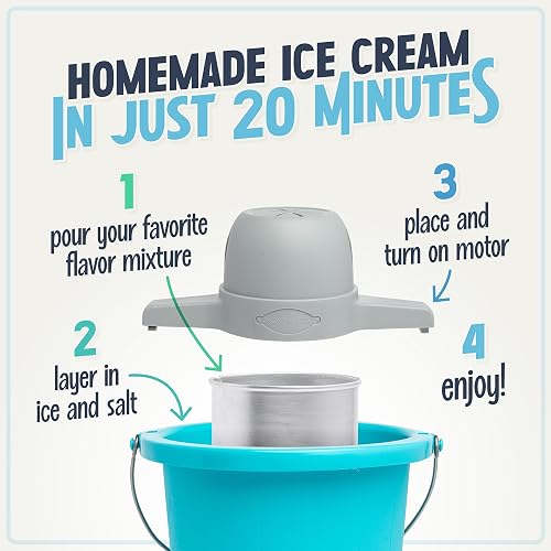 nostalgia old fashioned ice cream maker
