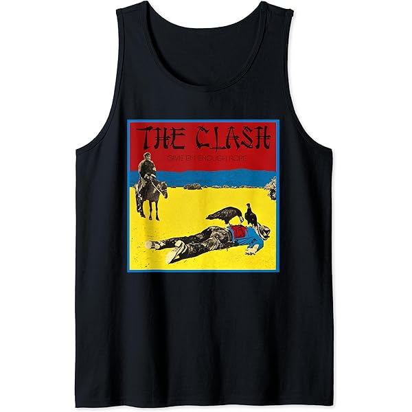 Amazon.com: The Clash - Circle Star Tank Top : Clothing