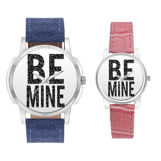 Gifts for Couple, Multicolor Dial Wrist Watch for Men and Women