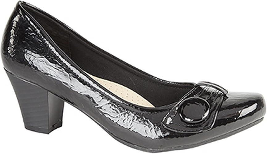 womens wide fit court shoes