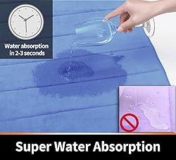 Yimobra Memory Foam Bath Mat Large Size, 31.5 x