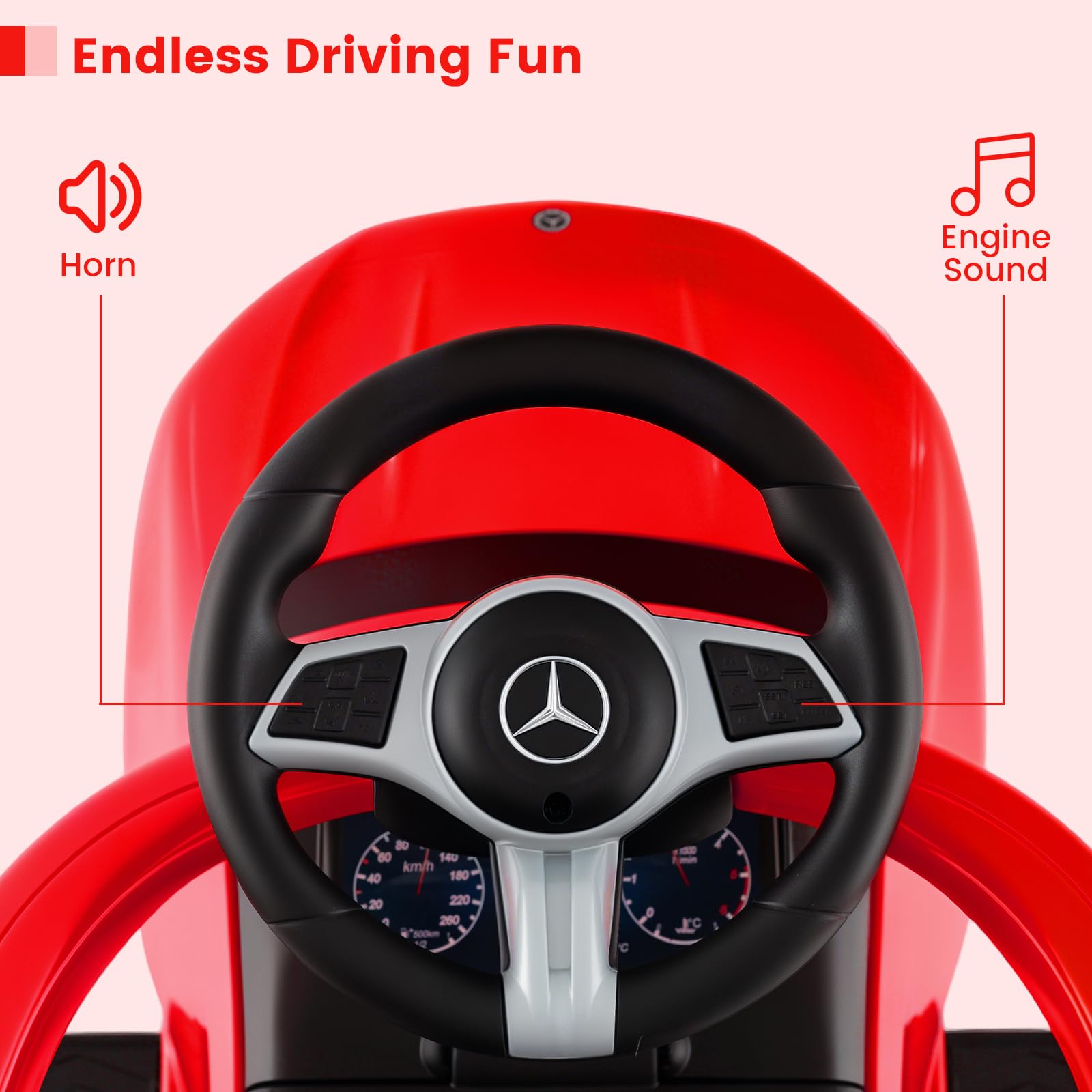 Mercedes Benz Push Car