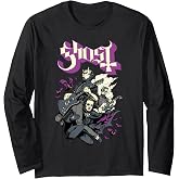 Ghost Bats and Band Long Sleeve T-Shirt