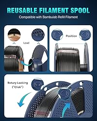 SUNLU PLA+2.0 3D Printer Filament, Upgrade