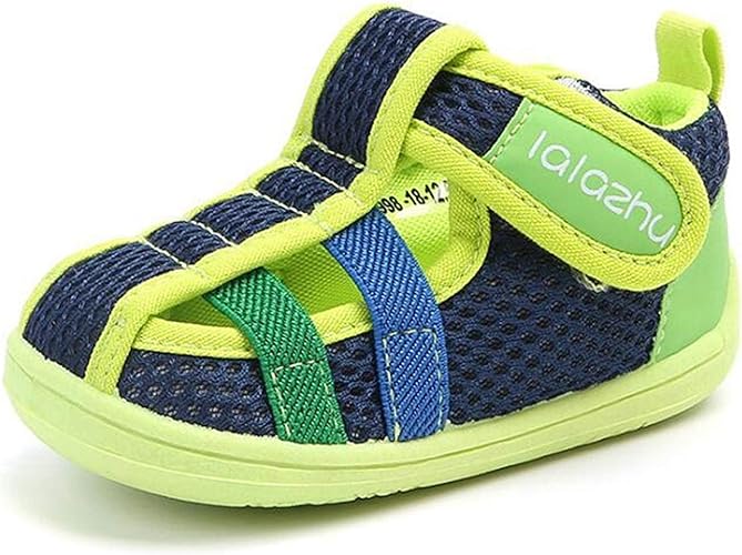 Amazon Zzxq12 12 5 13 14 15 16cmセンチ サンダル キッズ 子供靴 男の子 ジュニア ビーチサンダル 夏 滑り止め 通園 通学 柔らかい スポーツシューズ 軽量 アウトドア 真夏靴 つま先保護 イエロー ブラック レッド ベビーシューズ