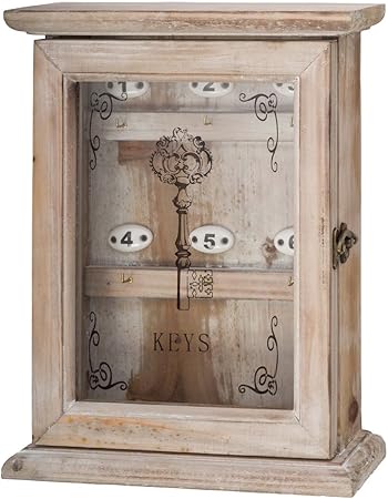 Caja de Llaves en Estilo Antiguo Tablero de Llaves: Amazon.es: Hogar