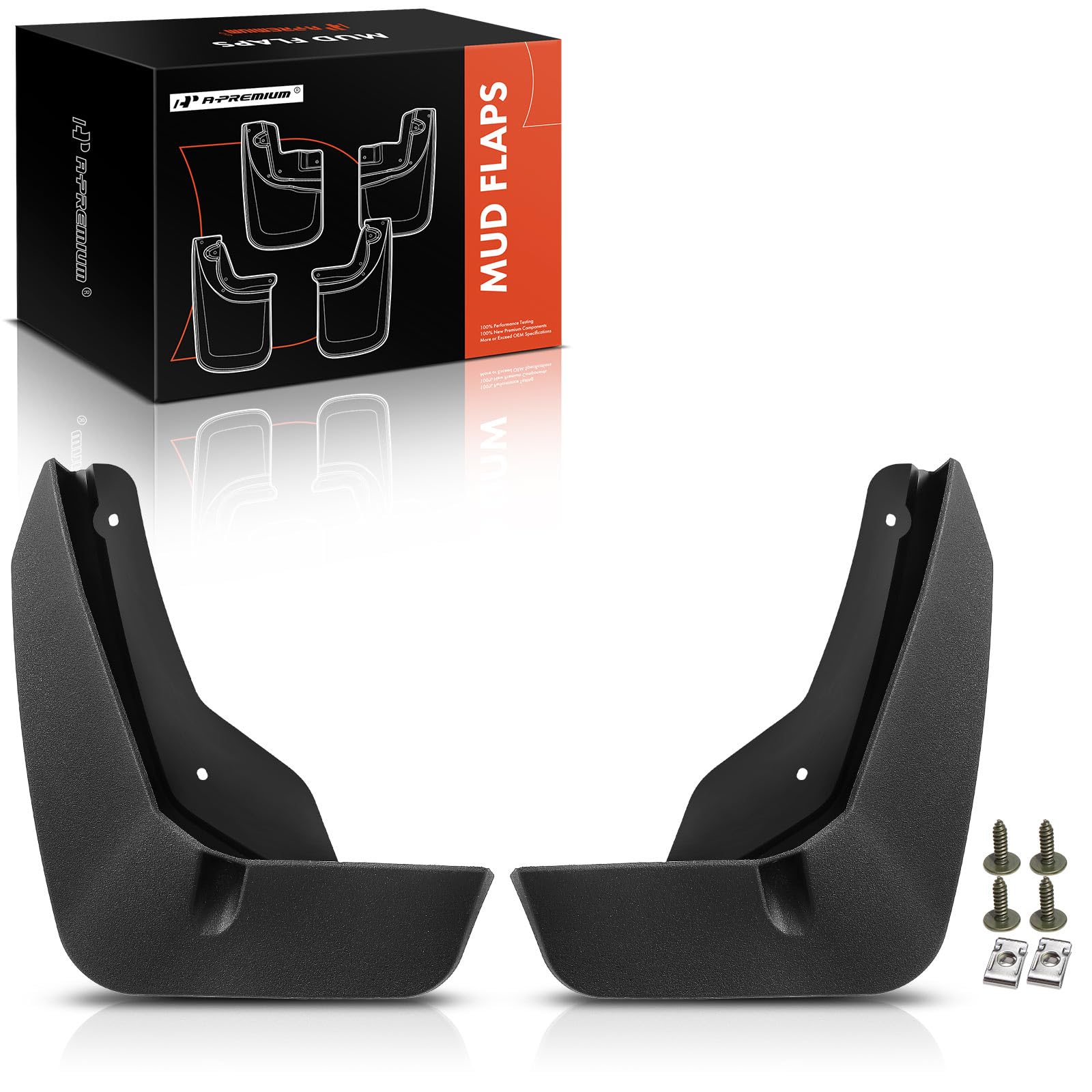 Photo 1 of ***FACTORY SEALED*** A-Premium 2pcs Rear Left & Right Mud Flaps Splash Guards Compatible with Chevrolet Suburban Tahoe 2021-2023, (Not for Z71 & Power Running Board) Mudguards Mudflaps, with Hardware Accessories