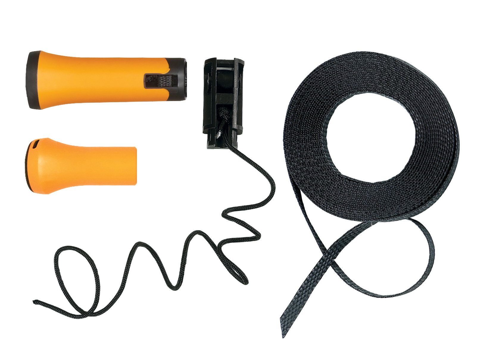 Fiskars Original replacement handle and rope for Fiskars Bypass telescopic tree pruner UPX82, Black/Orange, 1026297