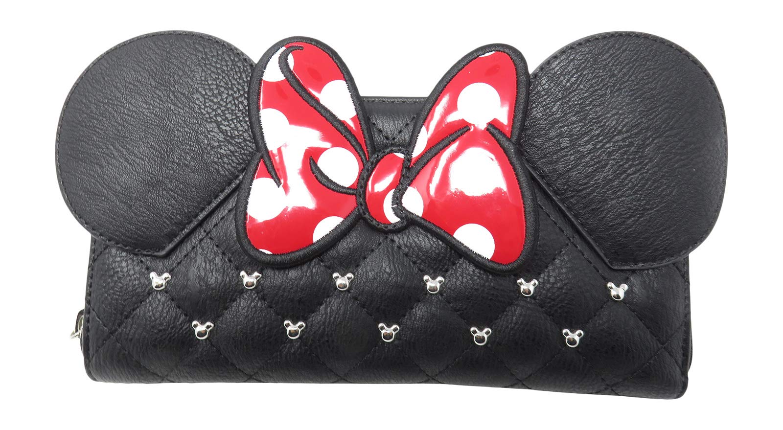 Loungefly Disney Minnie Mouse Ears & Bow Zip Around Wallet