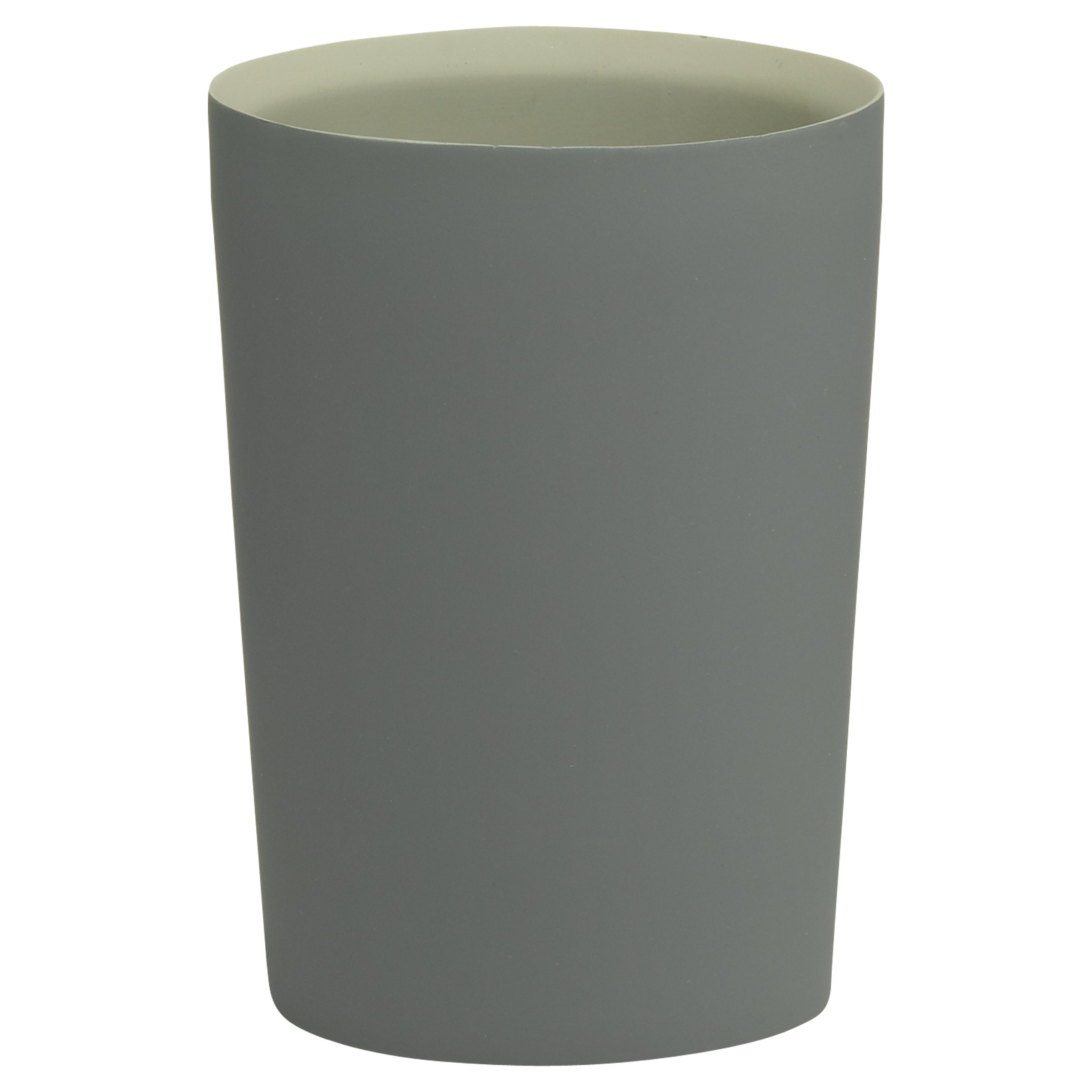 Sealskin Two Tone Tumbler, Polyresin, Grey, 7.1 x 9.9 x 7.1 cm