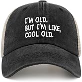 Philysonic I'm Old But I'm Like Cool Old Hat Women Dad Hats Cool Caps
