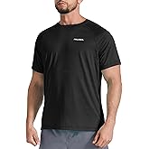 Men's Workout Short Sleeve Athletic Gym Shirts UPF 50+ Sun Protection Quick Dry Swim Shirt Summer Tshirts for Beach