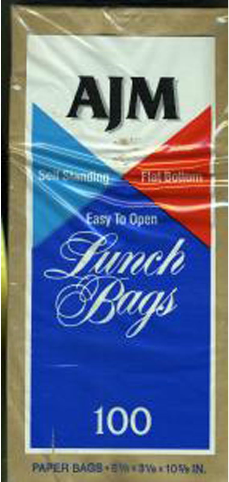 AW Mendenhall #LB12CAJ 100CT Lunch Bag