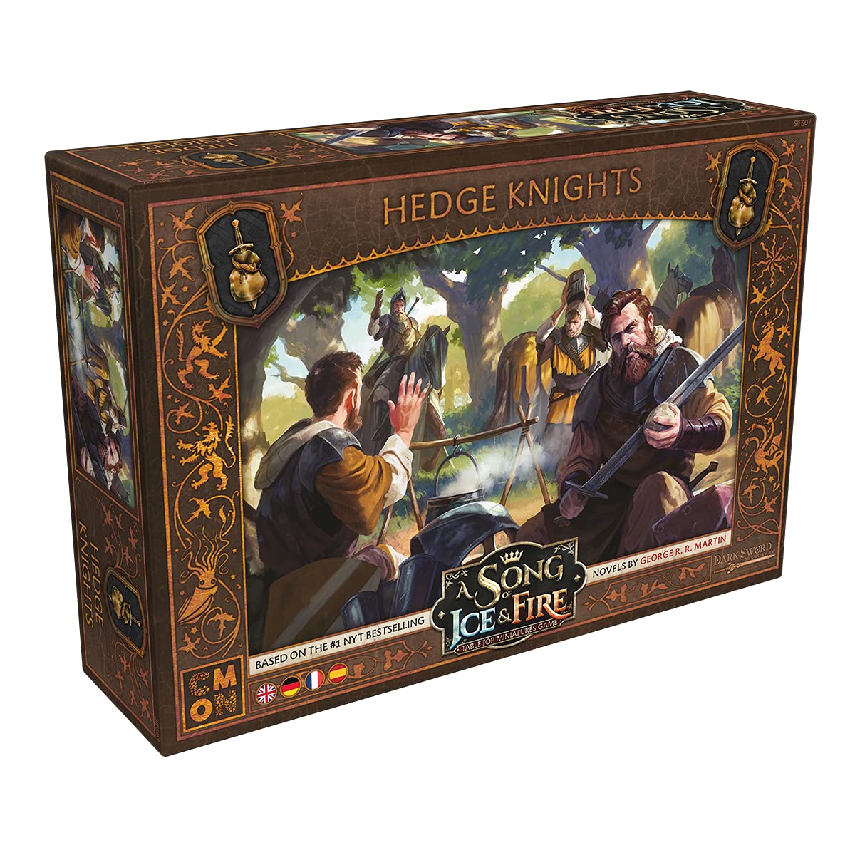 CMON, A Song of Ice & Fire - Hedge Knights, Expansion, Tabletop, 2 Players, Ages 14+, 45+ Minutes, German, Multilingual — image 1