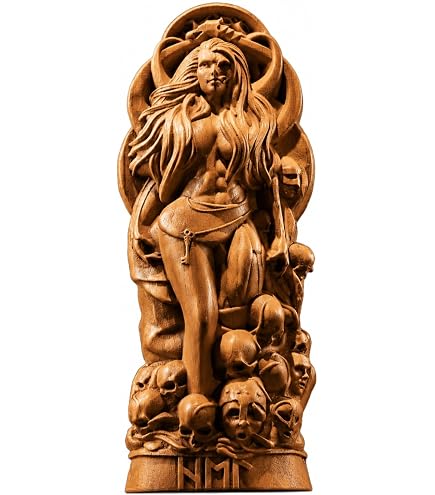 Amazon.com: ZXPJUA Mara Figurine,Morana Goddess of Death,Wooden