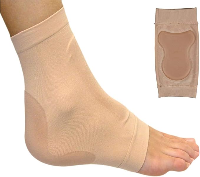 Chaussettes De Sport Avec Gel Pour Enfants - Soulagement Des Douleurs Au Talon, Fasciite Plantaire Et Pieds Fissurés